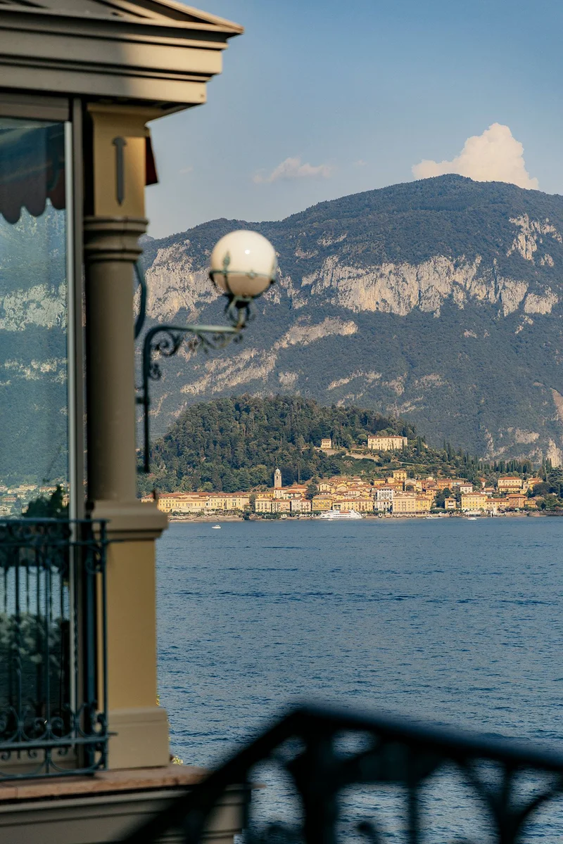 Panoramic lake views from Grand Hotel Tremezzo