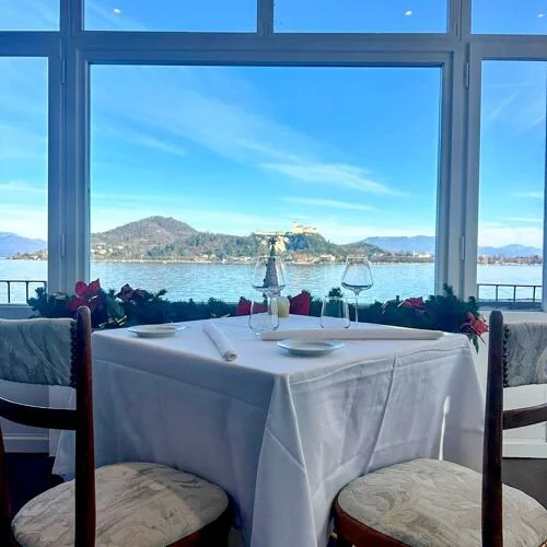 Fine dining at Ristorante Blu Arona