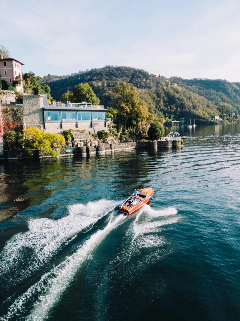 View From Lake Speedboat